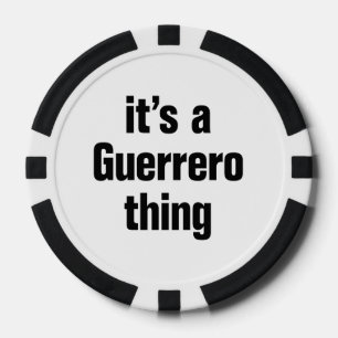 ein Guerrero Pokerchips