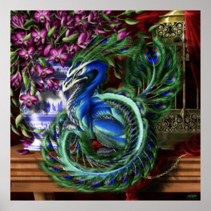 Ein Guilded eingesperrtes volles Bild-Plakat Poster