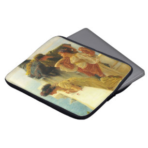 Ein günstiger Ausguck von Sir Lawrence Alma-Tadema Laptopschutzhülle