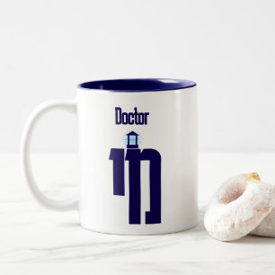 EIN GUTER JÜDISCHER ARZT ZWEIFARBIGE TASSE