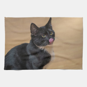 Ein guter Lick painterly Geschirrtuch