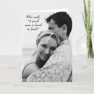 Ein guter Mann Feiertagskarte