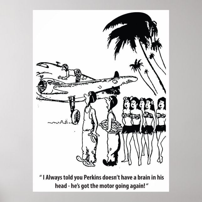 Ein guter Mechaniker, lustig, Vintag Poster (Vorne)