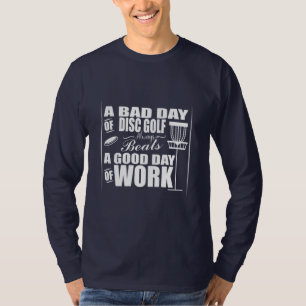 Ein guter Start in den Tag mit dem Golf von Disk T-Shirt