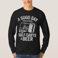 Ein guter Tag beginnt mit Golf Carts und Bier Funn