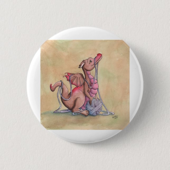 Ein gutes Garn Button (Vorderseite)