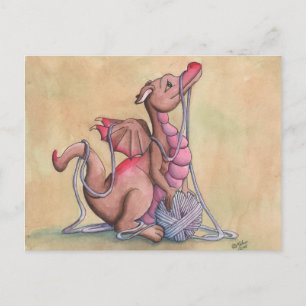 Ein gutes Garn Postkarte