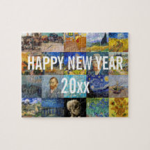 Ein gutes neues Jahr mit Van Gogh's Patchwork