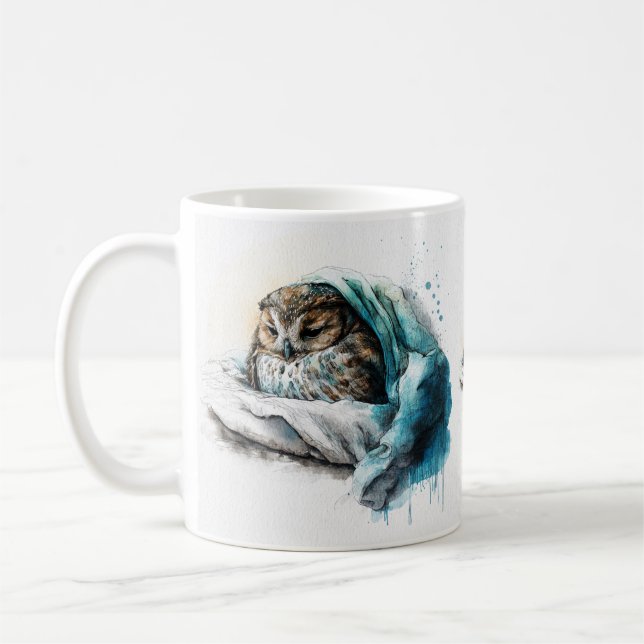 Ein gutes Nickerchen Latte Tasse (Links)