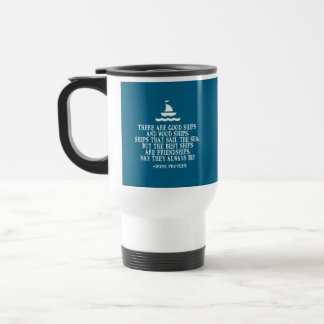 Ein gutes Schiff wird nicht durch rote Segel, sond Reisebecher