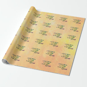 EIN GUTES TiME ZU LAUGH iS ANy TiME yOU KANN Geschenkpapier