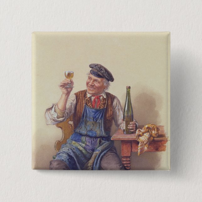 Ein gutes Vintages Button (Vorderseite)