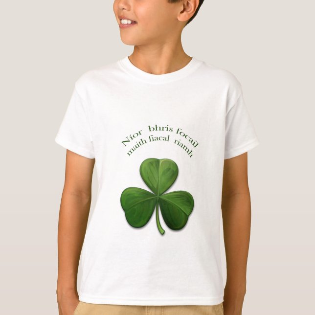 Ein gutes Wort hat nie einen Zahn gebrochen T-Shirt (Vorderseite)