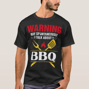 Ein Hähnchen und eine GRILLEN Grillfleisch T-Shirt