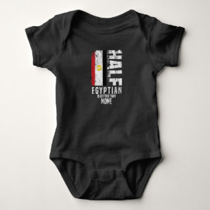 Ein halber Ägypter ist besser als kein lustiger Äg Baby Strampler