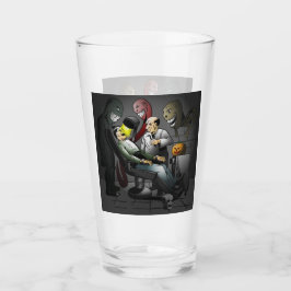 Ein Halloween-Abend beim Zahnarzt Glas