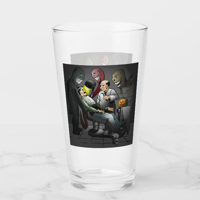 Ein Halloween-Abend beim Zahnarzt Glas (Vorderseite)