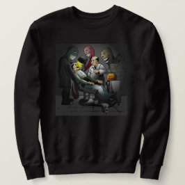 Ein Halloween-Abend beim Zahnarzt Sweatshirt