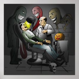 Ein Halloween-Abend im Dentist-Poster Poster