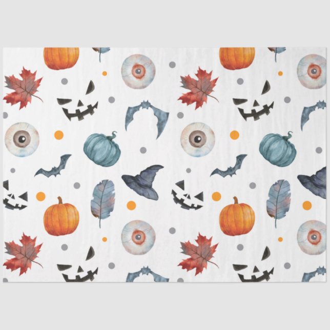 Ein Halloween-Design 7 Seidenpapier (Vorderseite)