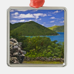 Ein Halt bei der Annaberg-Zuckerfabrik, St. John Silbernes Ornament