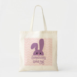 Ein Häschen liebt mich Süßes Kaninchen Ostern Tragetasche