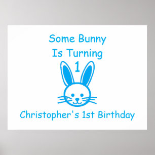 Ein Häschen wird ein Jahr: Geburtstag Poster
