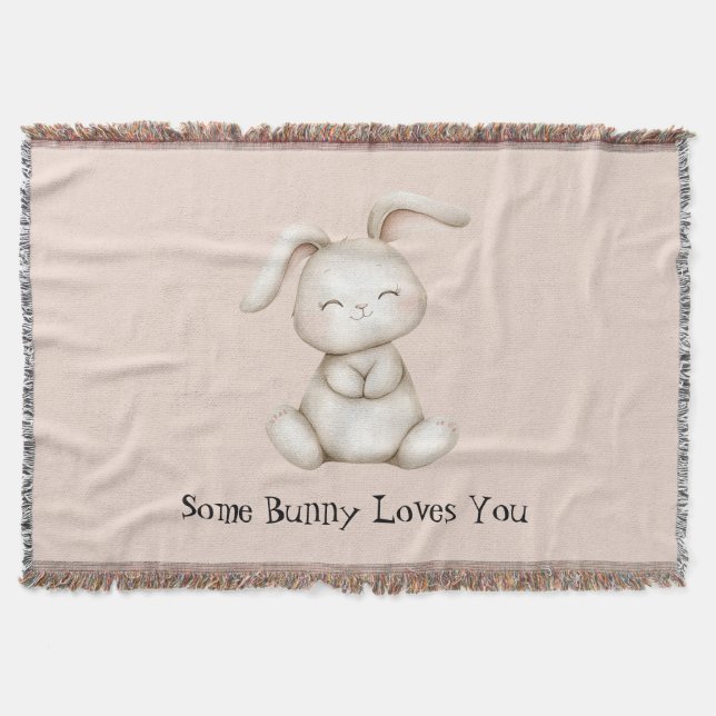 Ein Hase liebt dich Decke (Vorderseite)