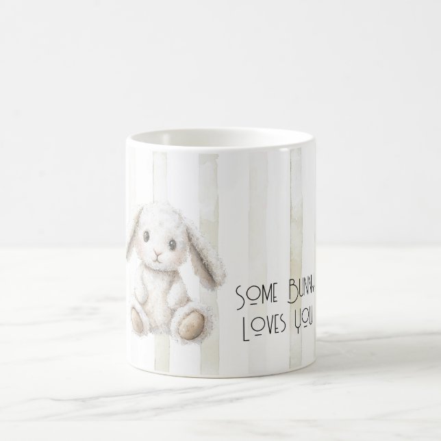 Ein Hase liebt dich Kaffeetasse (Mittel)