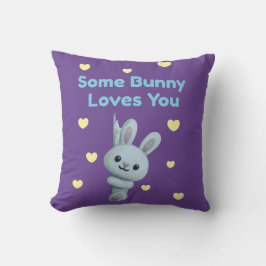Ein Hase liebt dich Kissen