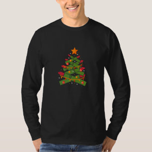 Ein hässliches Weihnachten mit einem Weihnachtsbau T-Shirt