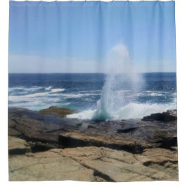 Ein Hauch von Abenteuer bei Schoodic Point Duschvorhang