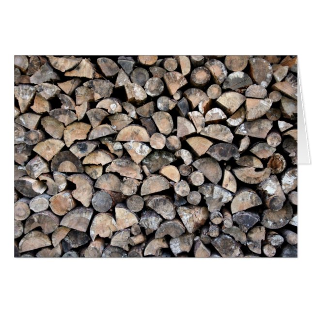 Ein Haufen Brennholz (Vorderseite (Horizontal))