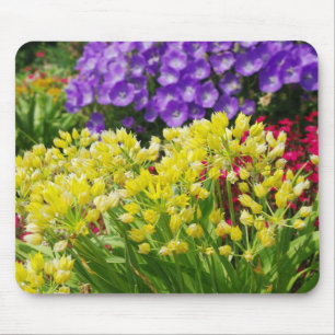 Ein Haufen bunter Blume - Mousepad