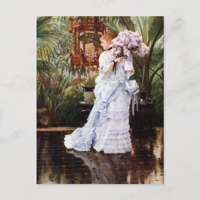 Ein Haufen Lilacs Postkarte (Vorderseite)