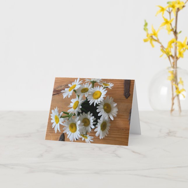 Ein Haufen Tageskarte (leer) Karte (Gelbe Blume)