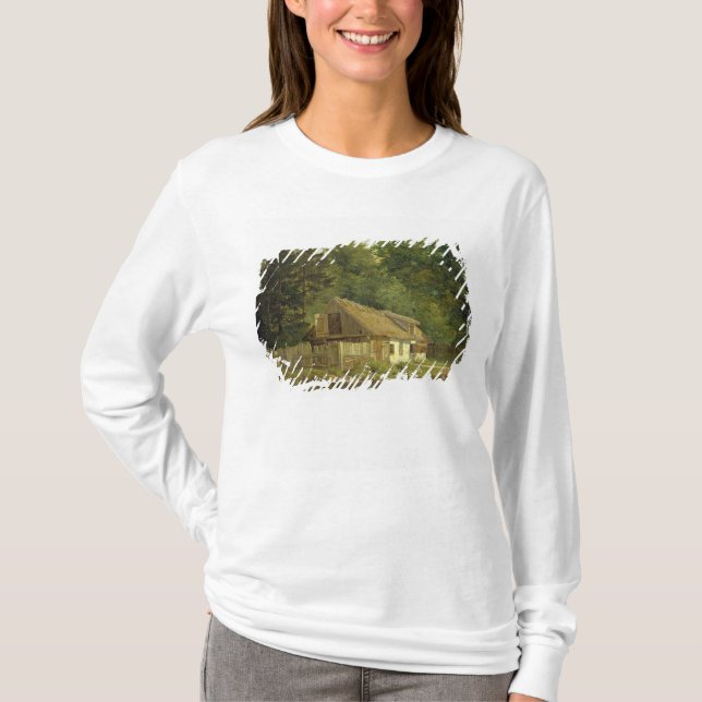 Ein Haus im Frederiksdal Wald nahe T-Shirt (Vorderseite)