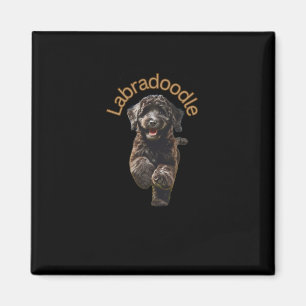 Ein Haus ist keine Zuhause ohne Labradoodle Sticke Magnet
