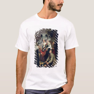Ein Hausierer, der Schals an Frauen von Troyes T-Shirt