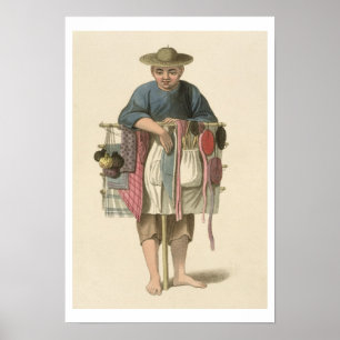 Ein Hausierer, überziehen 17 "vom Kostüm der Poster