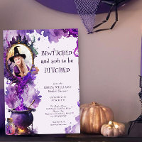 Ein heftiges Halloween-Foto-Brautparty