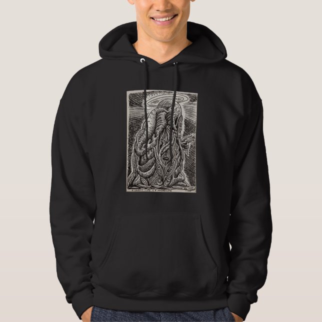Ein heiliges Leben Hoodie (Vorderseite)