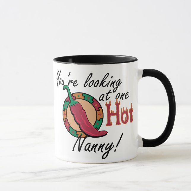 Ein heißes Kindermädchen Tasse (Rechts)