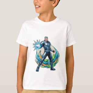 Ein Held, der eine mächtige Energiewelle auslöst T-Shirt