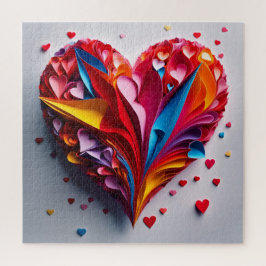 Ein Herz aus Origami