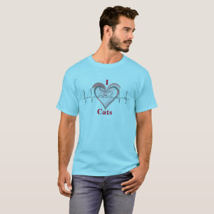 Ein Herz für Katzen T-Shirt