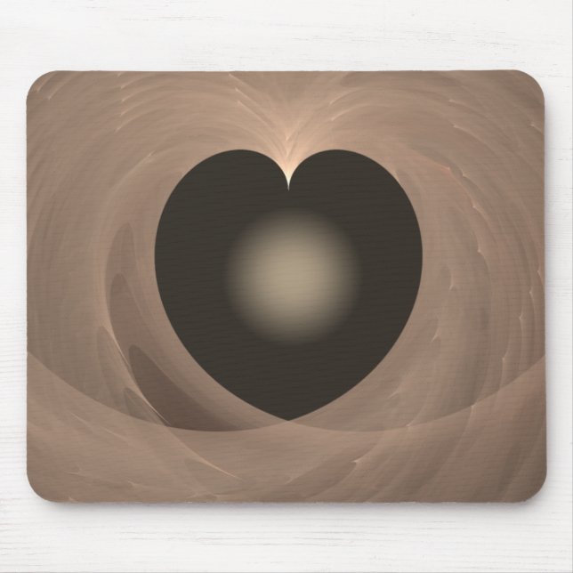 Ein Herz-Licht Mousepad (Vorne)
