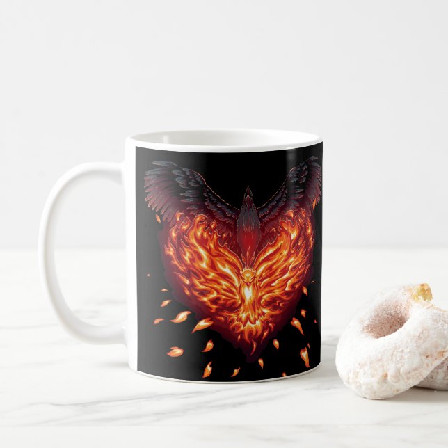 Ein Herzwiederkehrer Kaffeetasse (Mit Donut)
