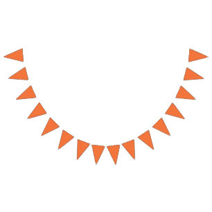 Ein Hintergrundmuster mit Orange und Pfirsich Wimpelkette