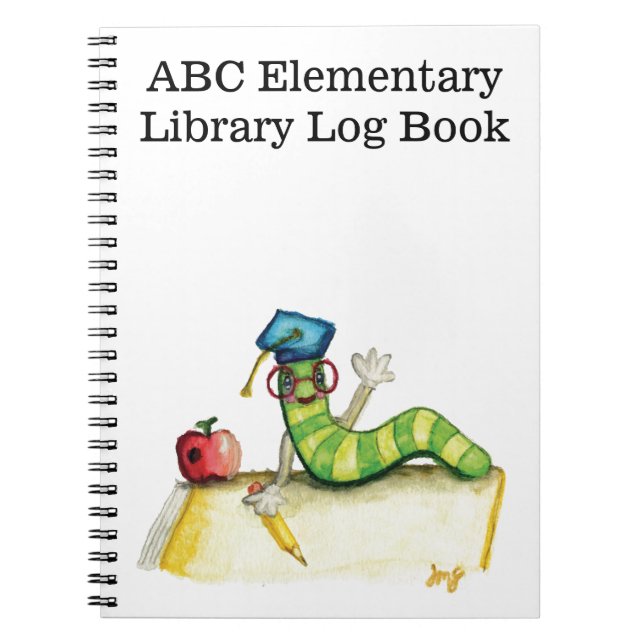 Ein Hinweis aus dem Teacher Spiral Notebook Notizblock (Vorderseite)